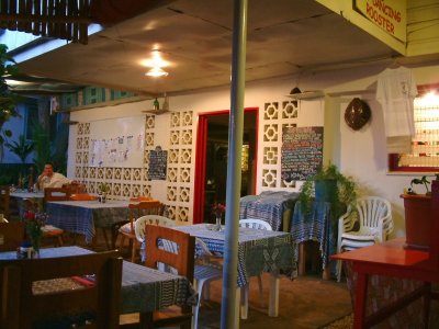 The Dancing Rooster Restaurant in Neiafu