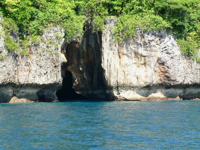 Swallows' Cave, on Kapa Island