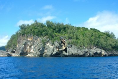 Limestone island in the Vava'u Group