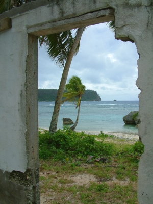 An unfinshed resort on Vavau