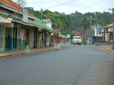 Neiafu, quiet on a Sunday morning