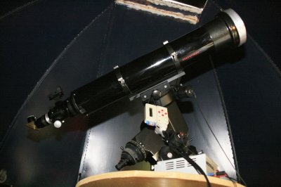 The first step the 150 refractor and 130 C-Erf placed on the M100B Mount
