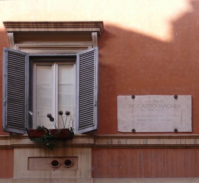 La casa di Wagner  a Roma