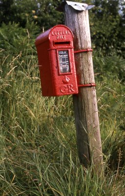Letter Box Brynsiencyn Anglesey