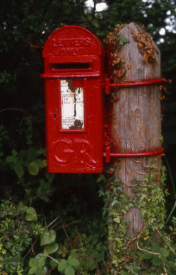 Letter Box Rhuddlan Bach Anglesey