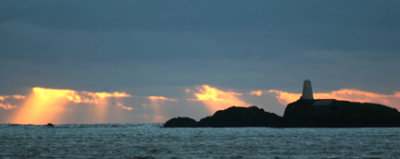 Sunset At LLanddwyn Anglesey.