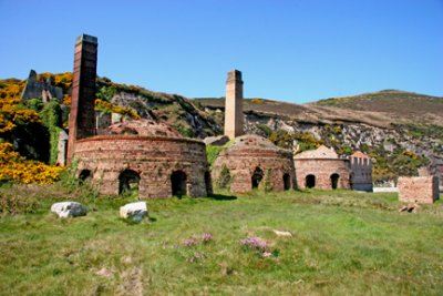 Old brickworks Borthwen Anglesey.