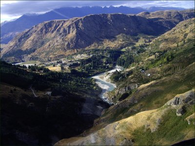 Shotover from the Heli