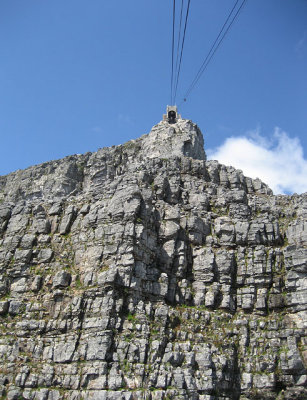 Cable-car station on top of Table Mountain