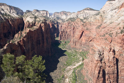 View of Zion Canyon from Angel's Landing #1