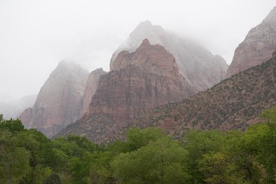 Misty peaks