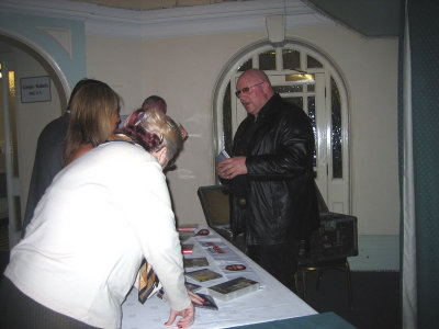 Denis at his stall