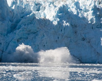 Surprise Glacier calving