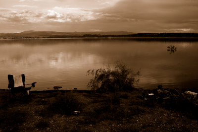 Camping, Heron Lake