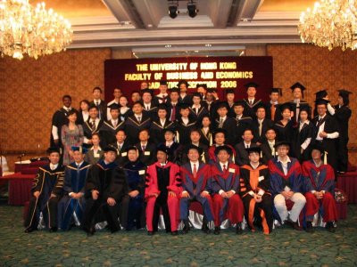 HKU MBA Class of 2006, or those that showed up... anyone have a better photo?