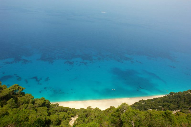 A view on Egremni beach