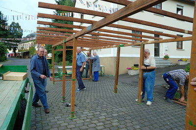 Der Stand des MGV Kleinich