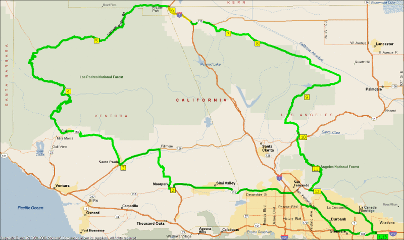 Lockwood Valley Road Loop