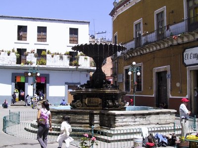 Fountain and Plazza