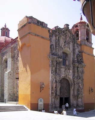  Church of San Diego. Guanajuato, Mexico