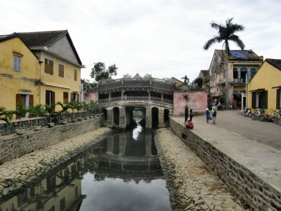 Japanese covered bridge