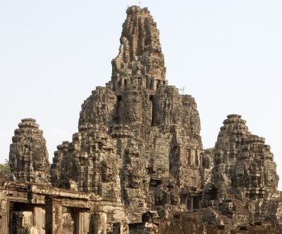 Bayon - Can you find 13 faces?