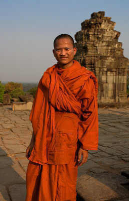 Monk on Bekeng Mountain