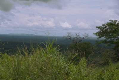 View looking back towards Bangui