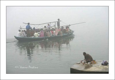 Varanasi Sadhu and Boat