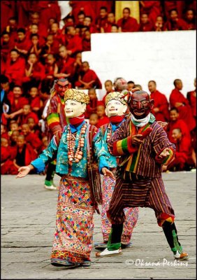 Clown & Diva, Tshechu Festival