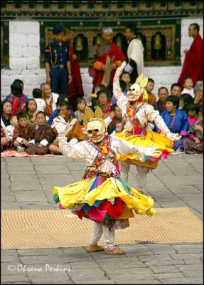 Terrifying Deities Dance 1, Tshechu Festival