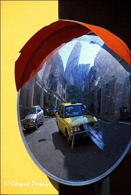 Traffic Mirror,  Chinatown