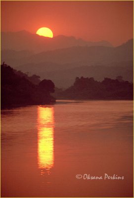 Sunset, Halong Bay, Northern Vietnam