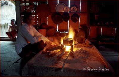 Kitchen, Sapa, Northern Vietnam