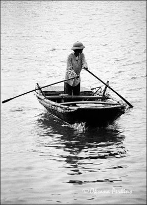 Boatmen, Cat Ba Island 1, Northern Vietnam