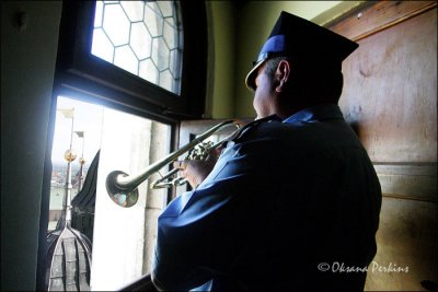 Trumpeter, St. Mary's Church