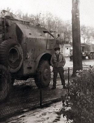 Joe next to his truck