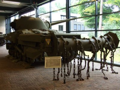 1645 M4A4 Sherman Crab Mk1
