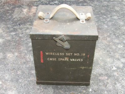 Wireless set no. 19 case spare valves