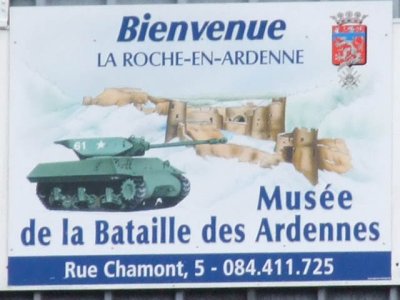 La Roche-en-Ardenne Musee de la bataille des Ardennes, september 29