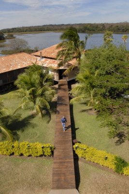 Tower view of Caimen Ranch Lake Lodge, The Pantanal
