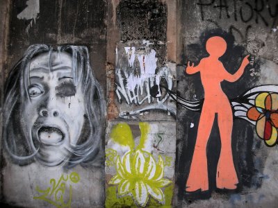 Graffiti  Art - Santa Teresa, Rio