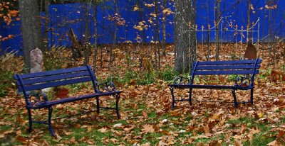 Blue Benches