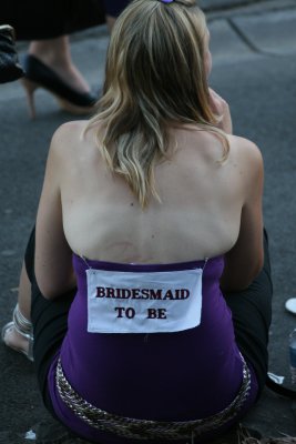 Forever the bridesmaid?