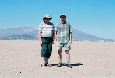 Vlad and I in desert
