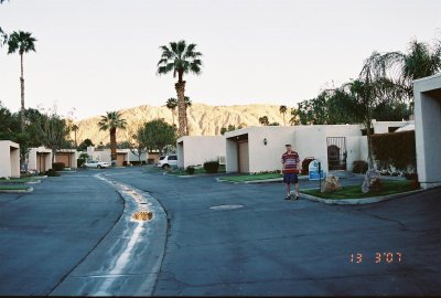 Desert houses street