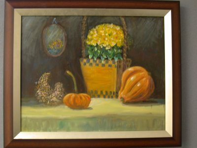 November,  oil, 16'' x 20''