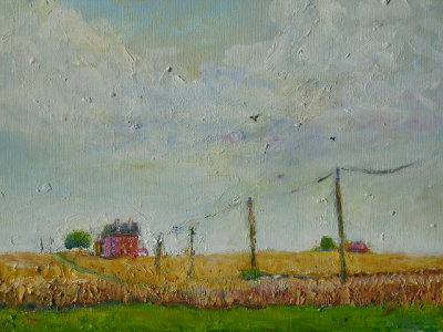 Landscape oil 11x14