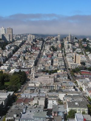 view from Coit Tower
