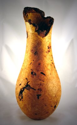 Maple Burl Vase  SOLD